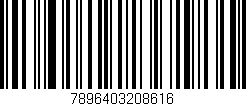 Código de barras (EAN, GTIN, SKU, ISBN): '7896403208616'