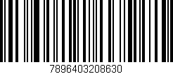Código de barras (EAN, GTIN, SKU, ISBN): '7896403208630'