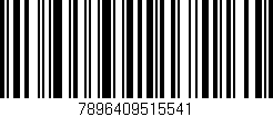 Código de barras (EAN, GTIN, SKU, ISBN): '7896409515541'