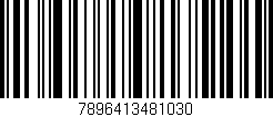 Código de barras (EAN, GTIN, SKU, ISBN): '7896413481030'