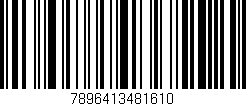 Código de barras (EAN, GTIN, SKU, ISBN): '7896413481610'
