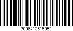Código de barras (EAN, GTIN, SKU, ISBN): '7896413615053'