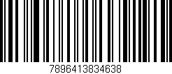 Código de barras (EAN, GTIN, SKU, ISBN): '7896413834638'