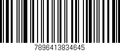 Código de barras (EAN, GTIN, SKU, ISBN): '7896413834645'