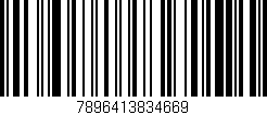 Código de barras (EAN, GTIN, SKU, ISBN): '7896413834669'