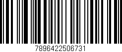 Código de barras (EAN, GTIN, SKU, ISBN): '7896422506731'