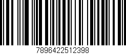Código de barras (EAN, GTIN, SKU, ISBN): '7896422512398'