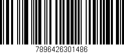 Código de barras (EAN, GTIN, SKU, ISBN): '7896426301486'