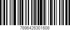 Código de barras (EAN, GTIN, SKU, ISBN): '7896426301608'