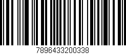 Código de barras (EAN, GTIN, SKU, ISBN): '7896433200338'