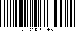 Código de barras (EAN, GTIN, SKU, ISBN): '7896433200765'