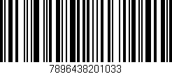 Código de barras (EAN, GTIN, SKU, ISBN): '7896438201033'
