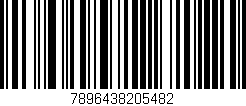 Código de barras (EAN, GTIN, SKU, ISBN): '7896438205482'
