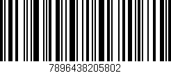 Código de barras (EAN, GTIN, SKU, ISBN): '7896438205802'