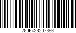 Código de barras (EAN, GTIN, SKU, ISBN): '7896438207356'