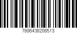 Código de barras (EAN, GTIN, SKU, ISBN): '7896438208513'
