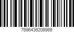 Código de barras (EAN, GTIN, SKU, ISBN): '7896438208988'