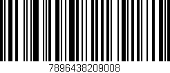 Código de barras (EAN, GTIN, SKU, ISBN): '7896438209008'