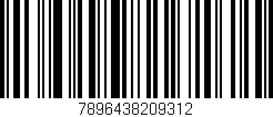 Código de barras (EAN, GTIN, SKU, ISBN): '7896438209312'