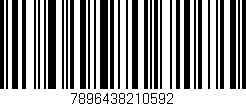 Código de barras (EAN, GTIN, SKU, ISBN): '7896438210592'