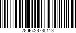Código de barras (EAN, GTIN, SKU, ISBN): '7896438780118'