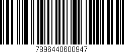 Código de barras (EAN, GTIN, SKU, ISBN): '7896440600947'