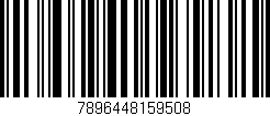 Código de barras (EAN, GTIN, SKU, ISBN): '7896448159508'