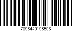 Código de barras (EAN, GTIN, SKU, ISBN): '7896448195506'