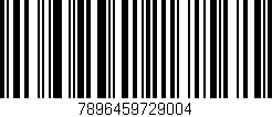 Código de barras (EAN, GTIN, SKU, ISBN): '7896459729004'