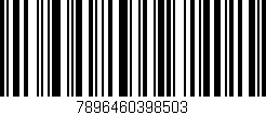 Código de barras (EAN, GTIN, SKU, ISBN): '7896460398503'