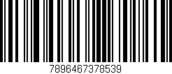 Código de barras (EAN, GTIN, SKU, ISBN): '7896467378539'