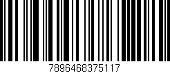 Código de barras (EAN, GTIN, SKU, ISBN): '7896468375117'