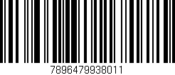 Código de barras (EAN, GTIN, SKU, ISBN): '7896479938011'