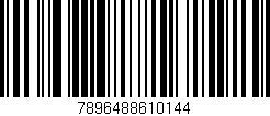 Código de barras (EAN, GTIN, SKU, ISBN): '7896488610144'