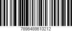 Código de barras (EAN, GTIN, SKU, ISBN): '7896488610212'