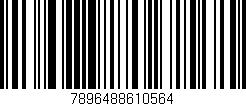 Código de barras (EAN, GTIN, SKU, ISBN): '7896488610564'