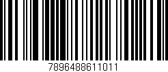 Código de barras (EAN, GTIN, SKU, ISBN): '7896488611011'