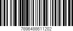 Código de barras (EAN, GTIN, SKU, ISBN): '7896488611202'
