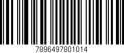 Código de barras (EAN, GTIN, SKU, ISBN): '7896497801014'