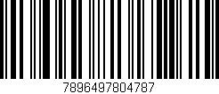 Código de barras (EAN, GTIN, SKU, ISBN): '7896497804787'
