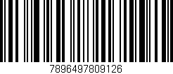 Código de barras (EAN, GTIN, SKU, ISBN): '7896497809126'