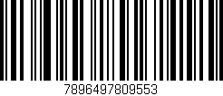 Código de barras (EAN, GTIN, SKU, ISBN): '7896497809553'