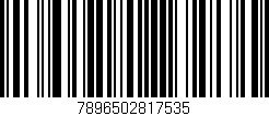 Código de barras (EAN, GTIN, SKU, ISBN): '7896502817535'