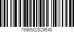 Código de barras (EAN, GTIN, SKU, ISBN): '7896502829545'