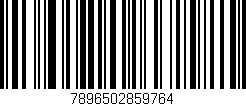 Código de barras (EAN, GTIN, SKU, ISBN): '7896502859764'