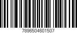 Código de barras (EAN, GTIN, SKU, ISBN): '7896504601507'