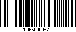 Código de barras (EAN, GTIN, SKU, ISBN): '7896509935789'