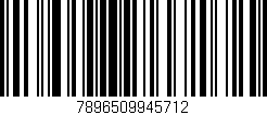 Código de barras (EAN, GTIN, SKU, ISBN): '7896509945712'