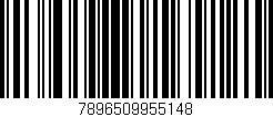 Código de barras (EAN, GTIN, SKU, ISBN): '7896509955148'