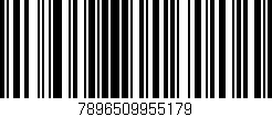 Código de barras (EAN, GTIN, SKU, ISBN): '7896509955179'